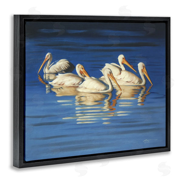 Stupell Industries D. Rust | Pelican Flock Lake Ripples