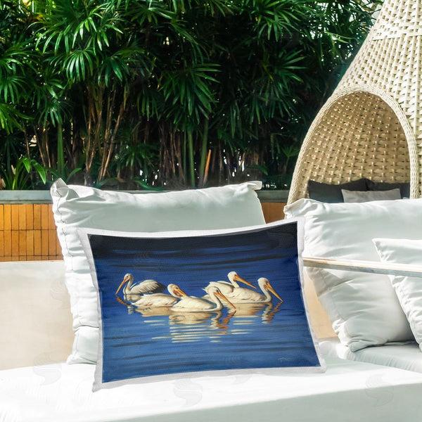Stupell Industries D. Rust | Pelican Flock Lake Ripples