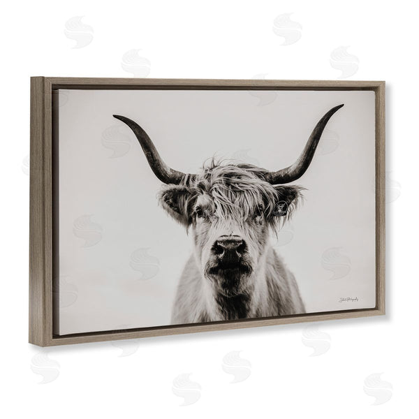 Stupell Industries Dakota Diener | Calm Cattle Portrait