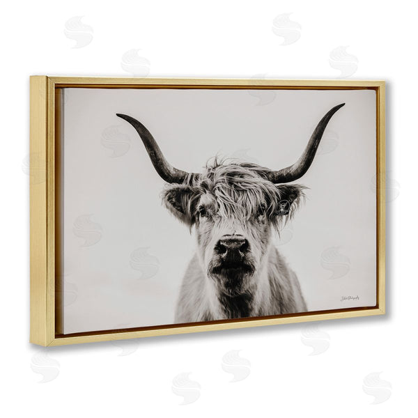 Stupell Industries Dakota Diener | Calm Cattle Portrait