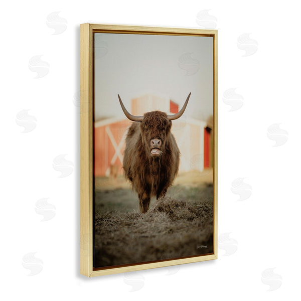 Stupell Industries Dakota Diener | Cattle On Farm Field