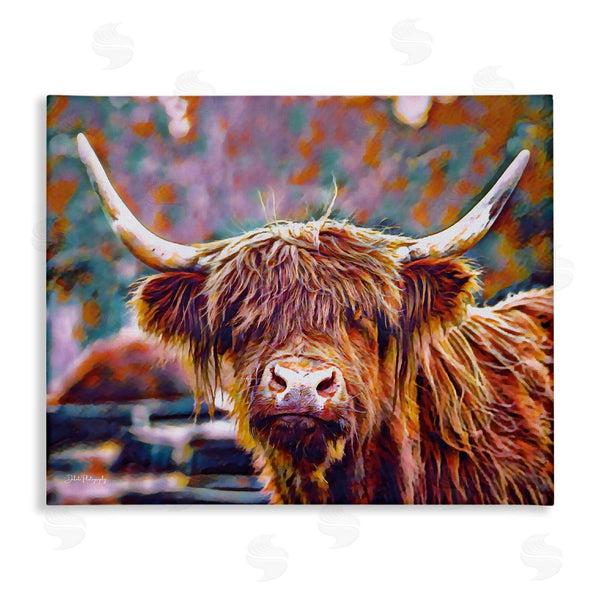 stupell industries Dakota Diener | Highland Cattle Modern Portrait Wall Art