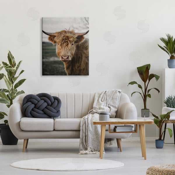 Stupell Industries Dakota Diener | Highland Cow Photography Wall Art