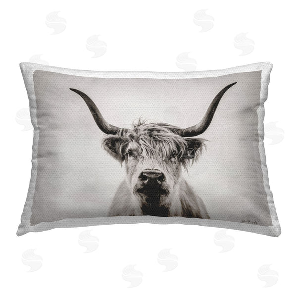 Stupell Industries Dakota Diener | Intense Longhorn Portrait