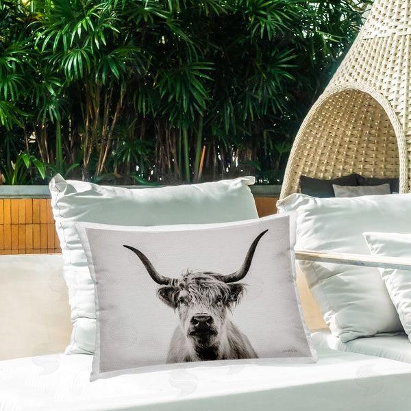 Stupell Industries Dakota Diener | Intense Longhorn Portrait