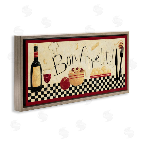 Stupell Industries Dan Dipaolo | Bon Appetit Traditional Kitchen Wall Art