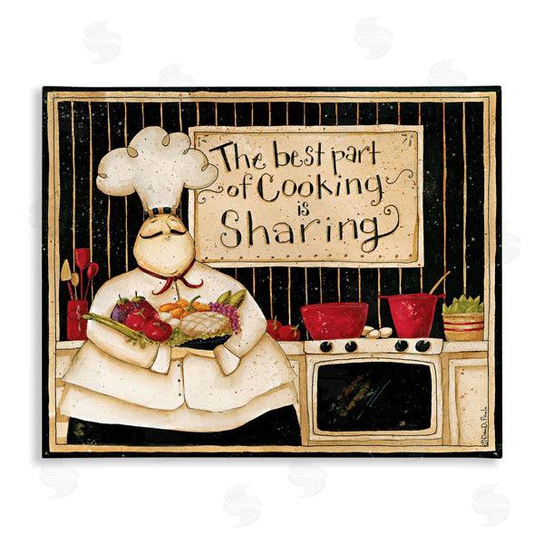 stupell industries Dan DiPaolo | Cooking Is Sharing Vintage Chef