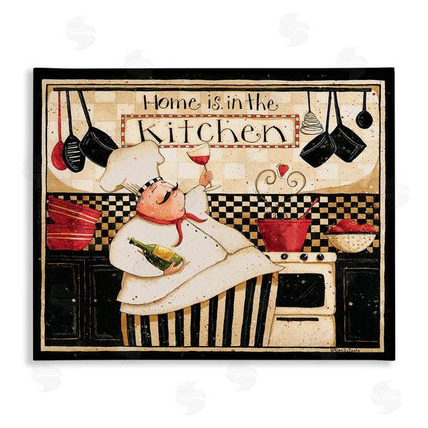 stupell industries Dan DiPaolo | Home's in Kitchen Happy Chef Wall Art