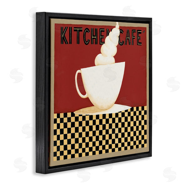 Stupell Industries Dan DiPaolo | Kitchen Cafe Vintage Patterned Wall Art
