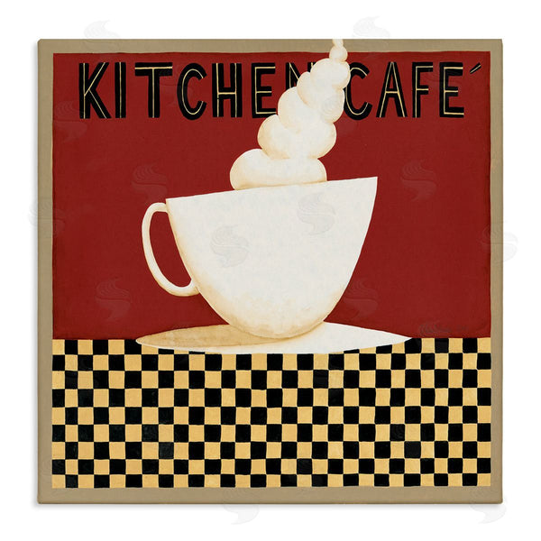 stupell industries Dan DiPaolo | Kitchen Cafe Vintage Patterned Wall Art