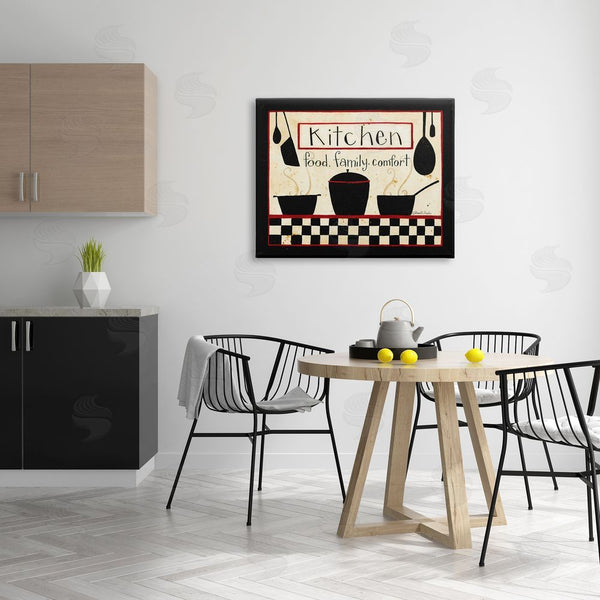 Stupell Industries Dan DiPaolo | Kitchen Food Family Comfort Patterned Wall Art