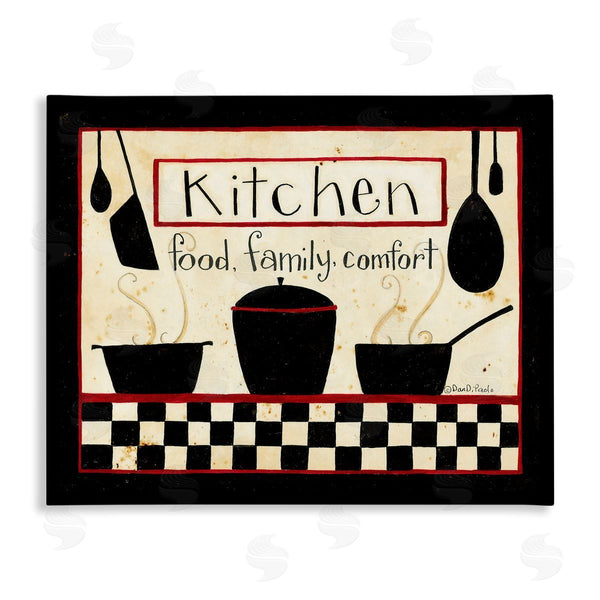 stupell industries Dan DiPaolo | Kitchen Food Family Comfort Patterned Wall Art