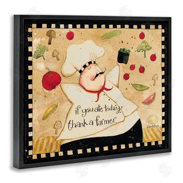 Stupell Industries Dan DiPaolo | Thank A Farmer Vintage Produce Wall Art