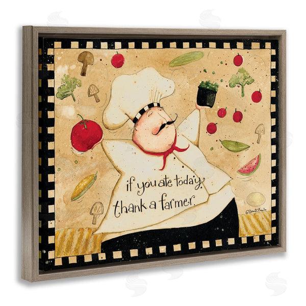Stupell Industries Dan DiPaolo | Thank A Farmer Vintage Produce Wall Art