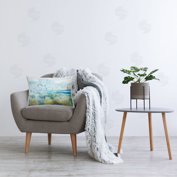 Stupell Industries Dan Meneely | Abstract Birds Over Beach
