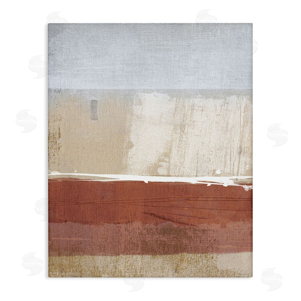 stupell industries Dan Meneely | Abstract Ombre Shapes Brown Green Tan
