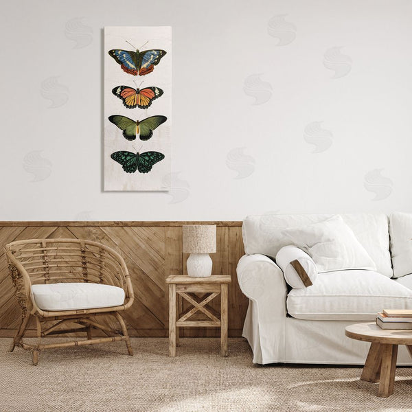 Stupell Industries Dan Meneely | Butterfly Lineup Vintage Wall Art