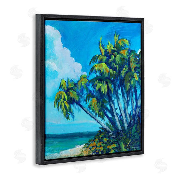 Stupell Industries Dan Meneely | Cerulean Sky & Palms Wall Art