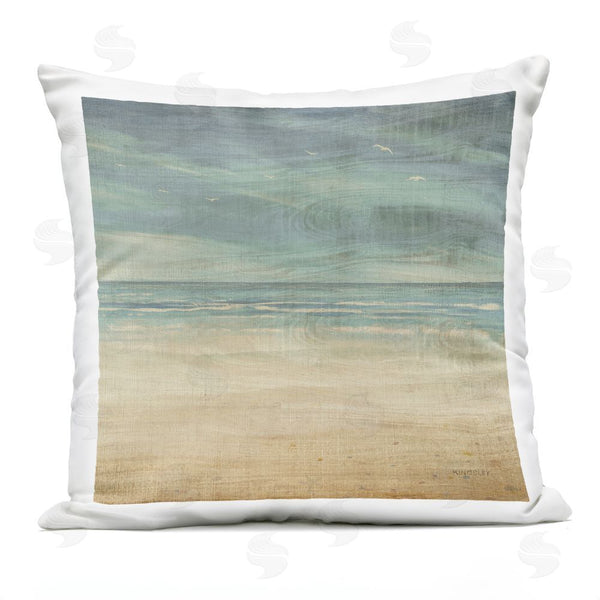 Stupell Industries Dan Meneely | Vintage Misty Coast Throw Pillow