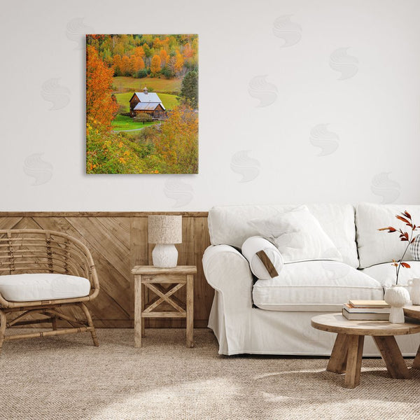 Stupell Industries Dan Sproul | Autumn Farmhouse Cabin Wall Art
