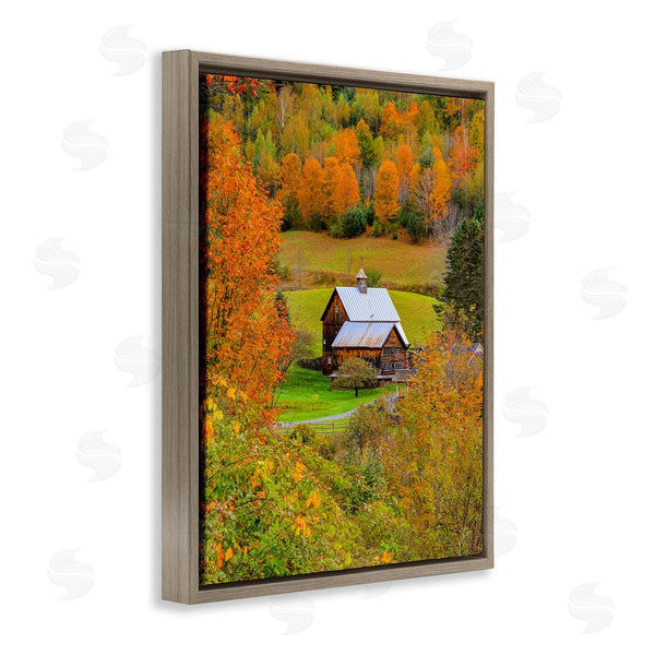Stupell Industries Dan Sproul | Autumn Farmhouse Cabin Wall Art