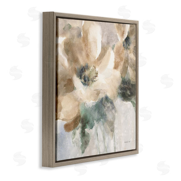 Stupell Industries Danhui Nai | Abstract Beige Flower Wall Art
