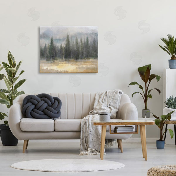 Stupell Industries Danhui Nai | Abstract Blurred Pine Tree Forest Landscape Wall Art