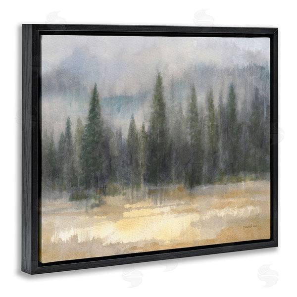 Stupell Industries Danhui Nai | Abstract Blurred Pine Tree Forest Landscape Wall Art