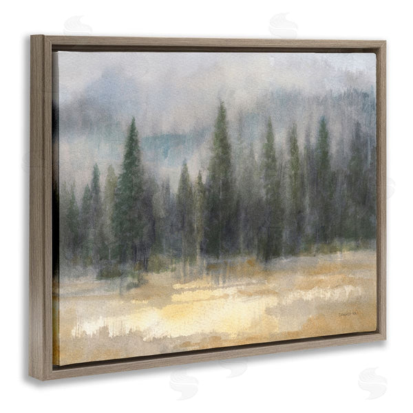 Stupell Industries Danhui Nai | Abstract Blurred Pine Tree Forest Landscape Wall Art
