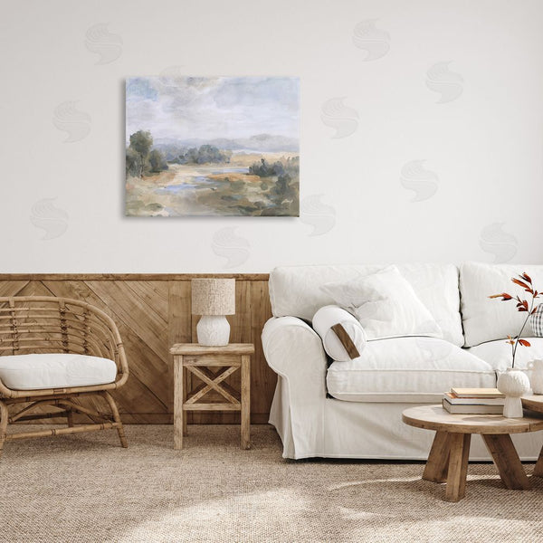 Stupell Industries Danhui Nai | Abstract Stream & Clouds Wall Art