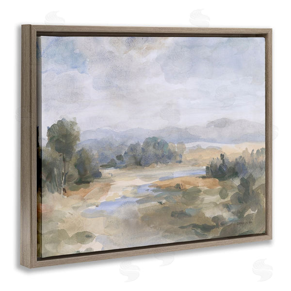 Stupell Industries Danhui Nai | Abstract Stream & Clouds Wall Art
