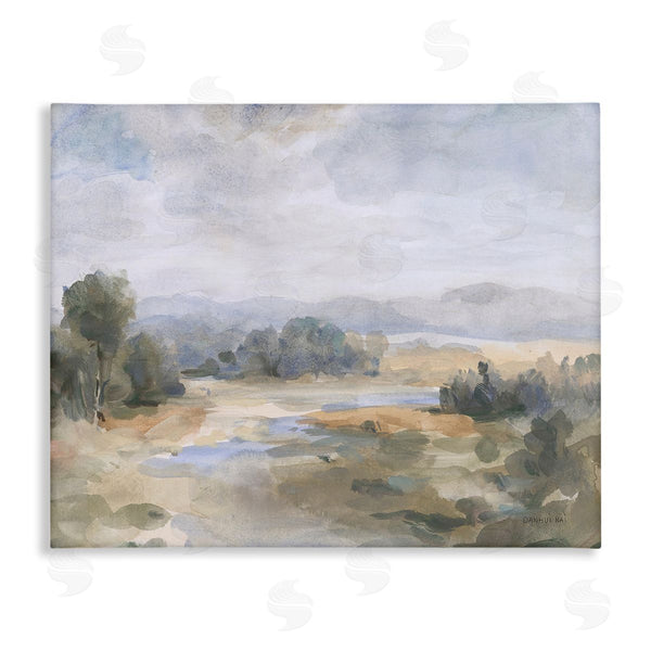 stupell industries Danhui Nai | Abstract Stream & Clouds Wall Art