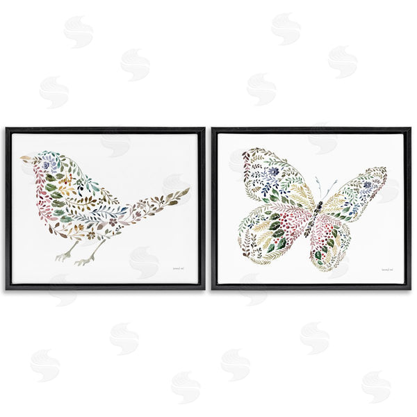 Stupell Industries Danhui Nai | Bird & Butterfly From Nature Wall Art
