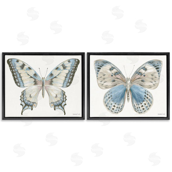 Stupell Industries Danhui Nai | Blue Accented Butterflies Wall Art