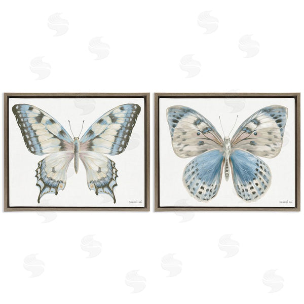Stupell Industries Danhui Nai | Blue Accented Butterflies Wall Art