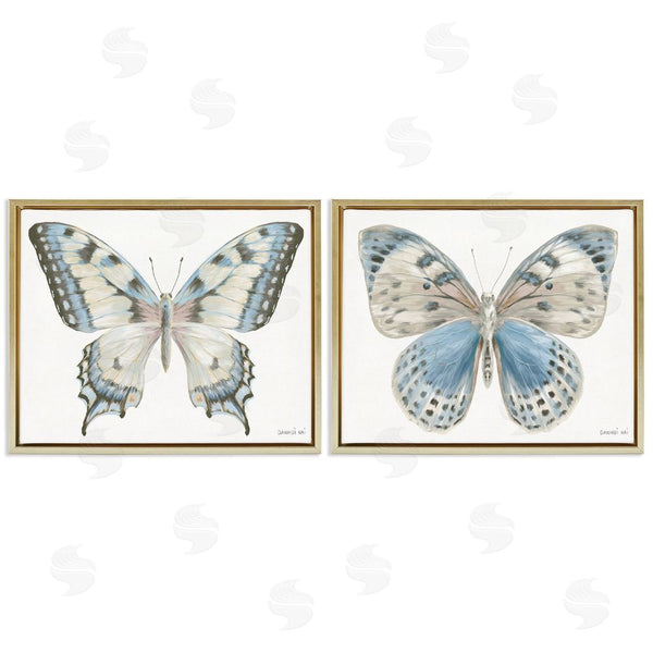 Stupell Industries Danhui Nai | Blue Accented Butterflies Wall Art