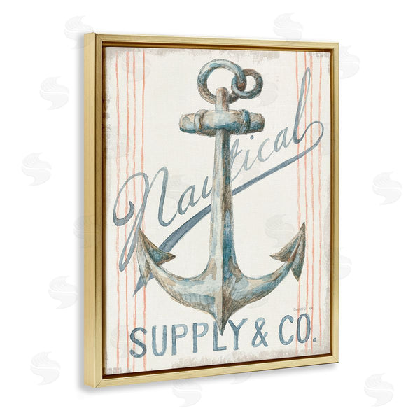 Stupell Industries Danhui Nai | Boat Anchor Nautical Sign