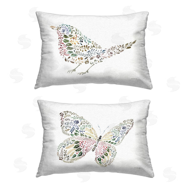 Stupell Industries Danhui Nai | Botanical Pattern Fauna