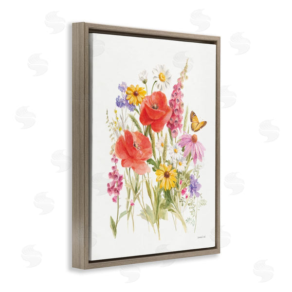 Stupell Industries Danhui Nai | Bright Flowers And Butterfly