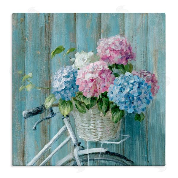 stupell industries Danhui Nai | Cape Cod Bicycle Flowers Wall Art