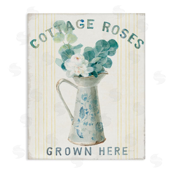 stupell industries Danhui Nai | Cottage Roses in Milk Tin