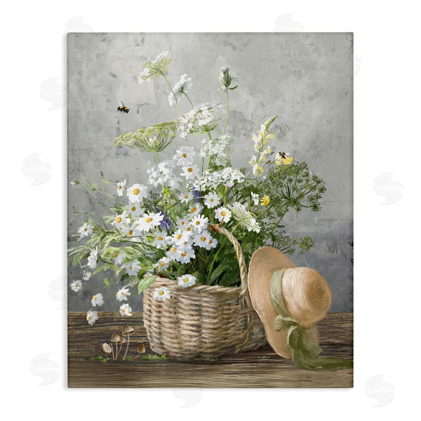 stupell industries Danhui Nai | Country Daisy Basket Wall Art