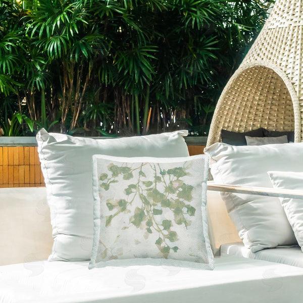 Stupell Industries Danhui Nai | Dancing Leaf Shadows Printed Throw Pillow