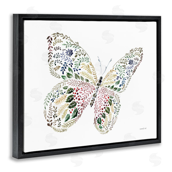 Stupell Industries Danhui Nai | Floral Nature Butterfly