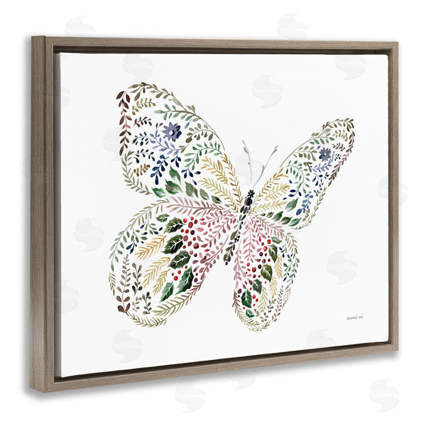 Stupell Industries Danhui Nai | Floral Nature Butterfly