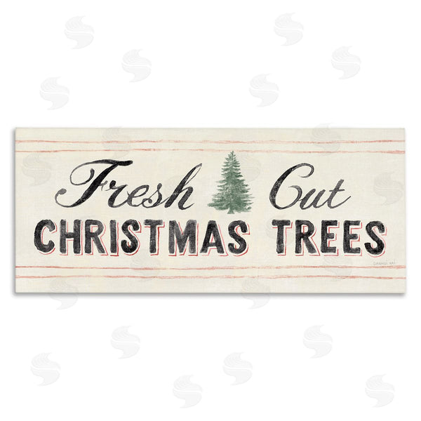 stupell industries Danhui Nai | Fresh Cut Christmas Trees Vintage Wall Art