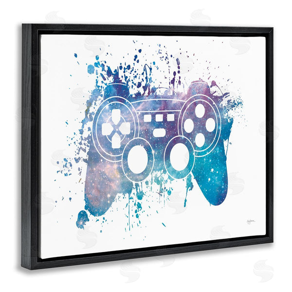 Stupell Industries Danhui Nai | Game Controller Modern Splash Wall Art