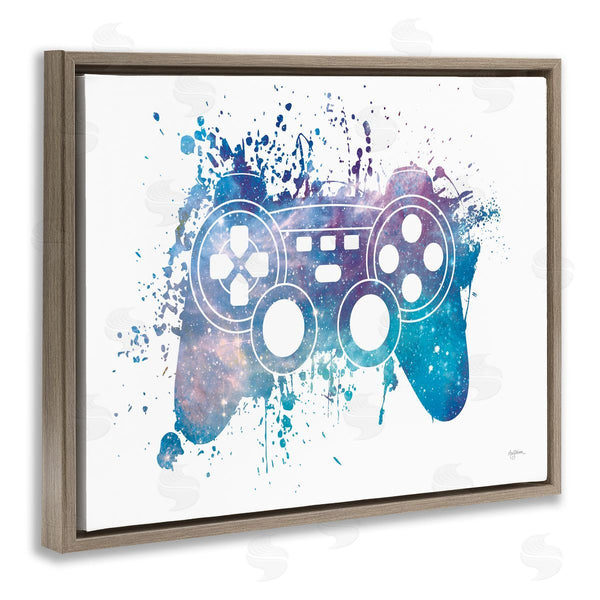 Stupell Industries Danhui Nai | Game Controller Modern Splash Wall Art