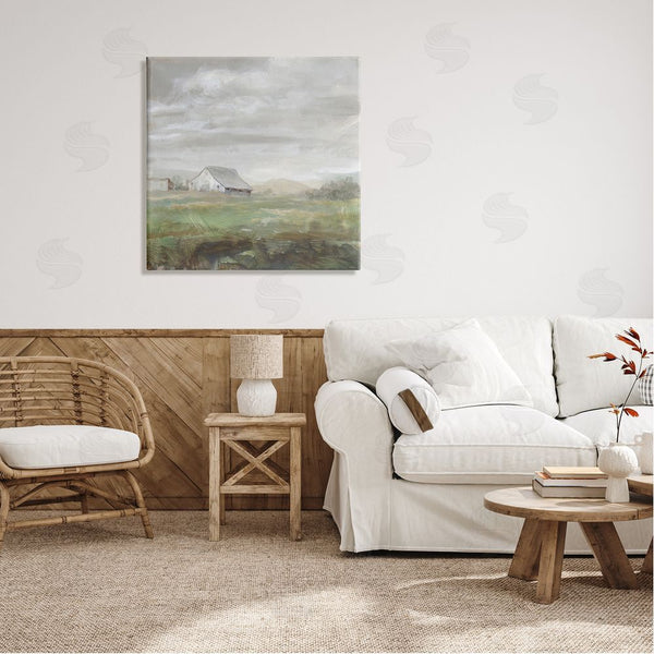 Stupell Industries Danhui Nai | Grey Farm Landscape Wall Art