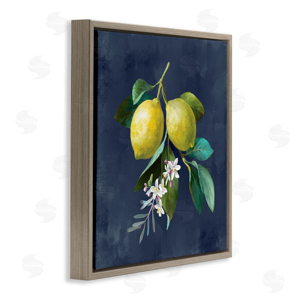 Stupell Industries Danhui Nai | Lemon Branches On Blue Wall Art
